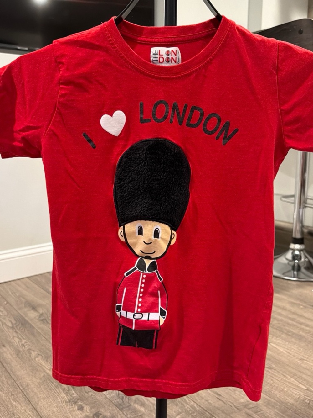 Kids Red 'I Love London' Graphic Tee -